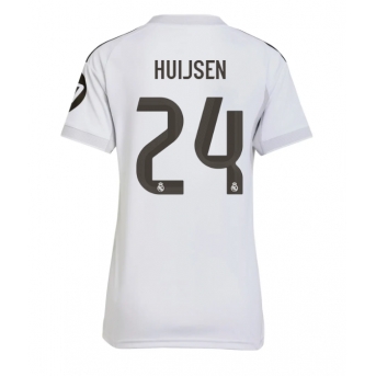 Billige Fotballdrakt Real Madrid Dean Huijsen #24 Replika Hjemmedrakt Dame 2025-26 Kortermet